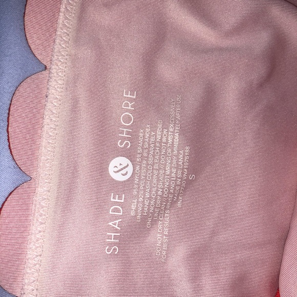 Coral scalloped swim set - Picture 8 of 8